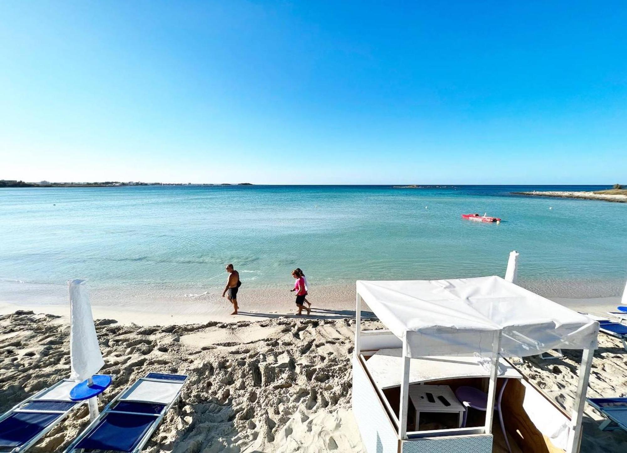 The Blue Panoramic Penthouse Villa Porto Cesareo Exterior photo
